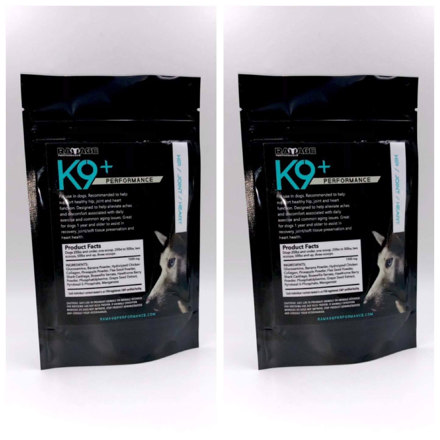 K9+ Performance for dogs (2 bags)